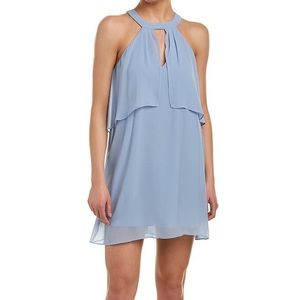 BCBGeneration Draped Keyhole Shift Dress